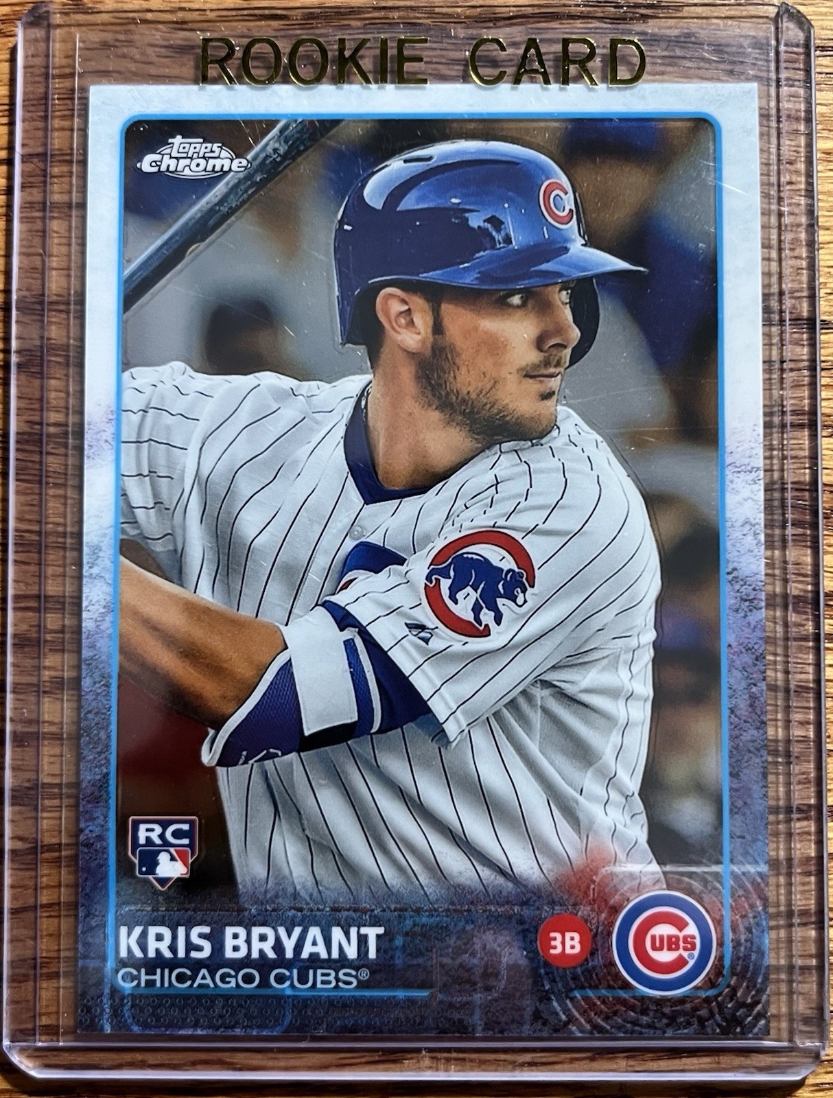 KRIS BRYANT 2015 Topps Chrome #112 Rookie Card RC Chicago Cubs