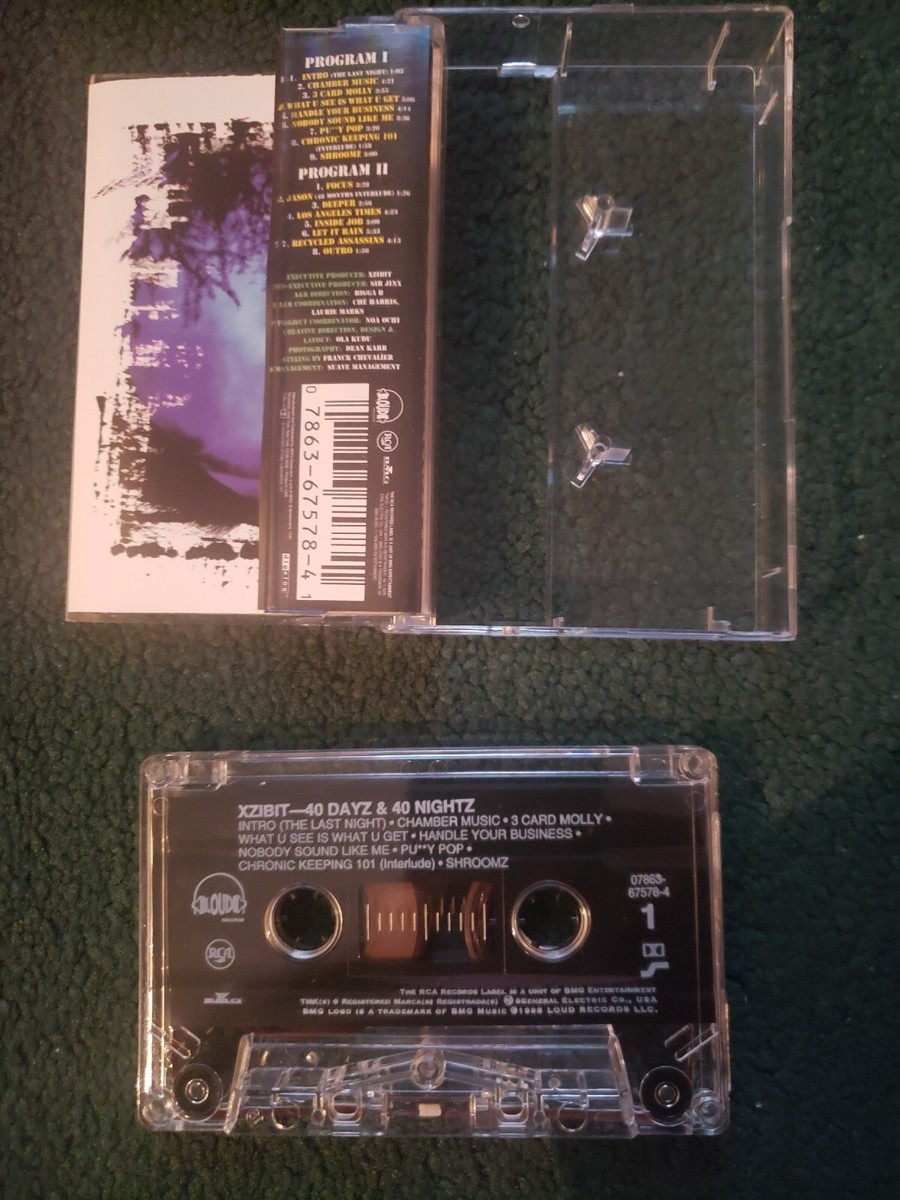 40 Dayz & 40 Nightz [PA] by Xzibit (CD, Aug-1998, RCA) for sale