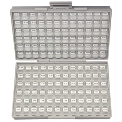 AideTek 1206 Size  144 Values 100PCS SMD SMT Sample EIA E-96 1% Resistor Kits