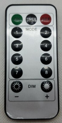 Intertek Rope Light Remote Replacement Remote Control for LED Rope Lights | eBay