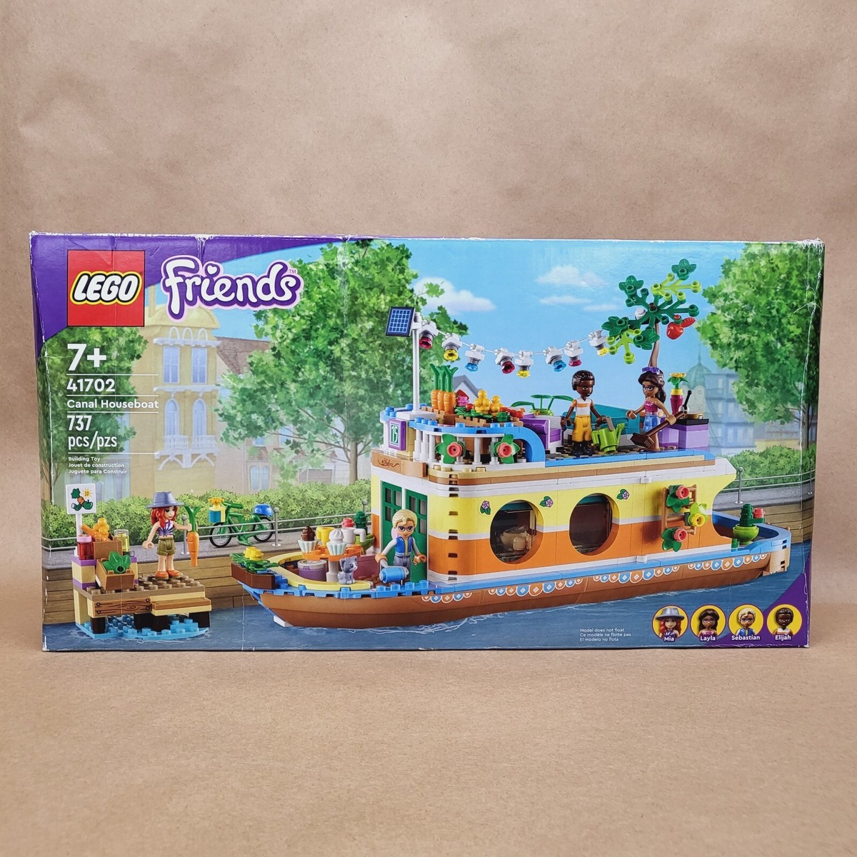 LEGO Friends 41702 CANAL HOUSEBOAT Building Play Set