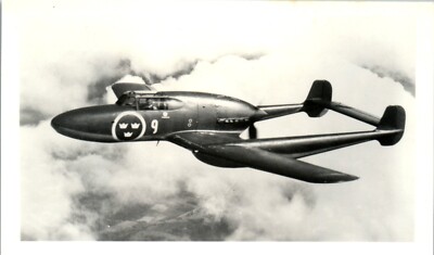 Saab J-21A Plane Photo (3 x 5 in) J-21