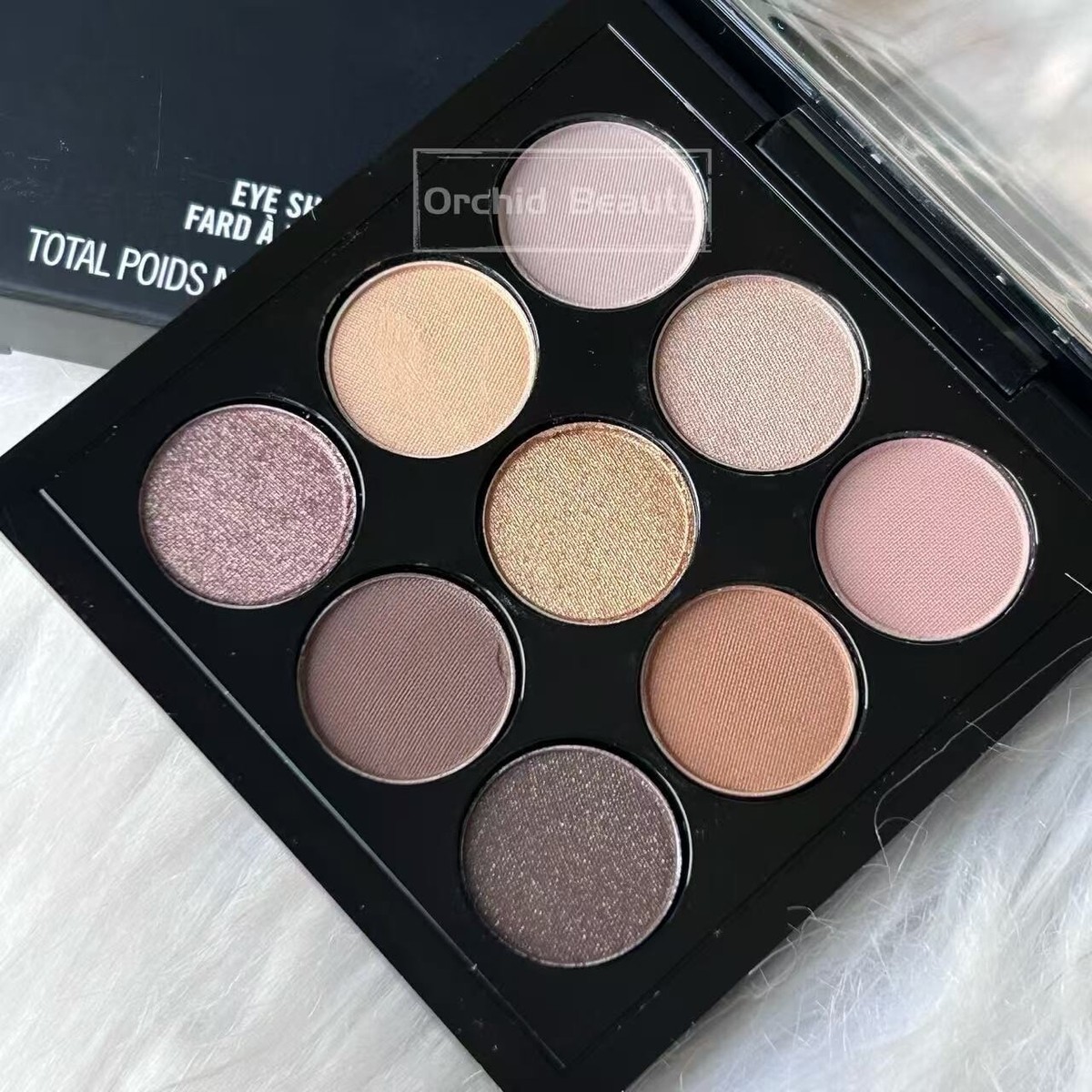 New MAC EyeShadow x 9 Palette~Amber Times Nine~Full size 0.20oz