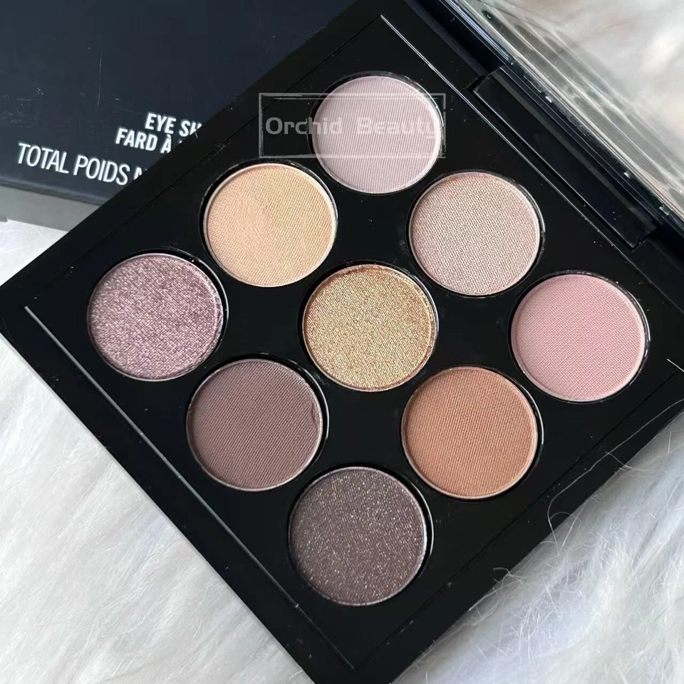 New MAC EyeShadow x 9 Palette~Amber Times Nine~Full size 0.20oz/5.85g~Rare - Image 2 of 4