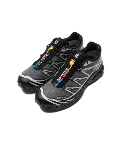 靴 SALOMON XT-6 GTX Lunar Rock 27cm Salomon XT-6 Gore-Tex Black Lunar Rock Men's - L41663500 - US
