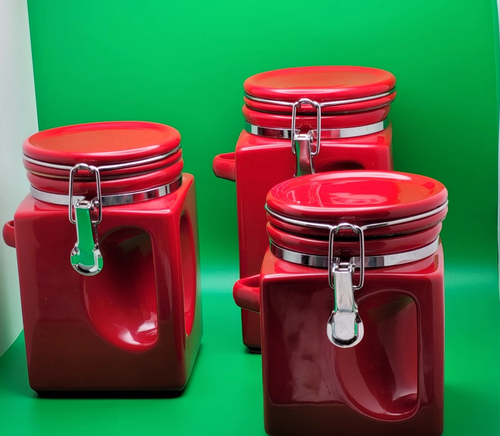 3 Piece OGGI Canister Set