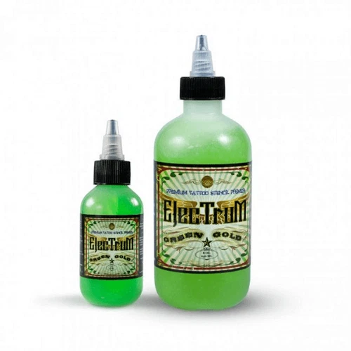 Electrum Premium Tattoo Stencil Primer - 2oz + 8oz - Solution cream transfer