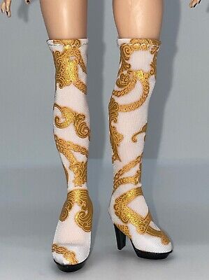 Buy Rainbow High Mini Accessories Studio Daphne Minton Gold Cloth Boots Doll Shoes