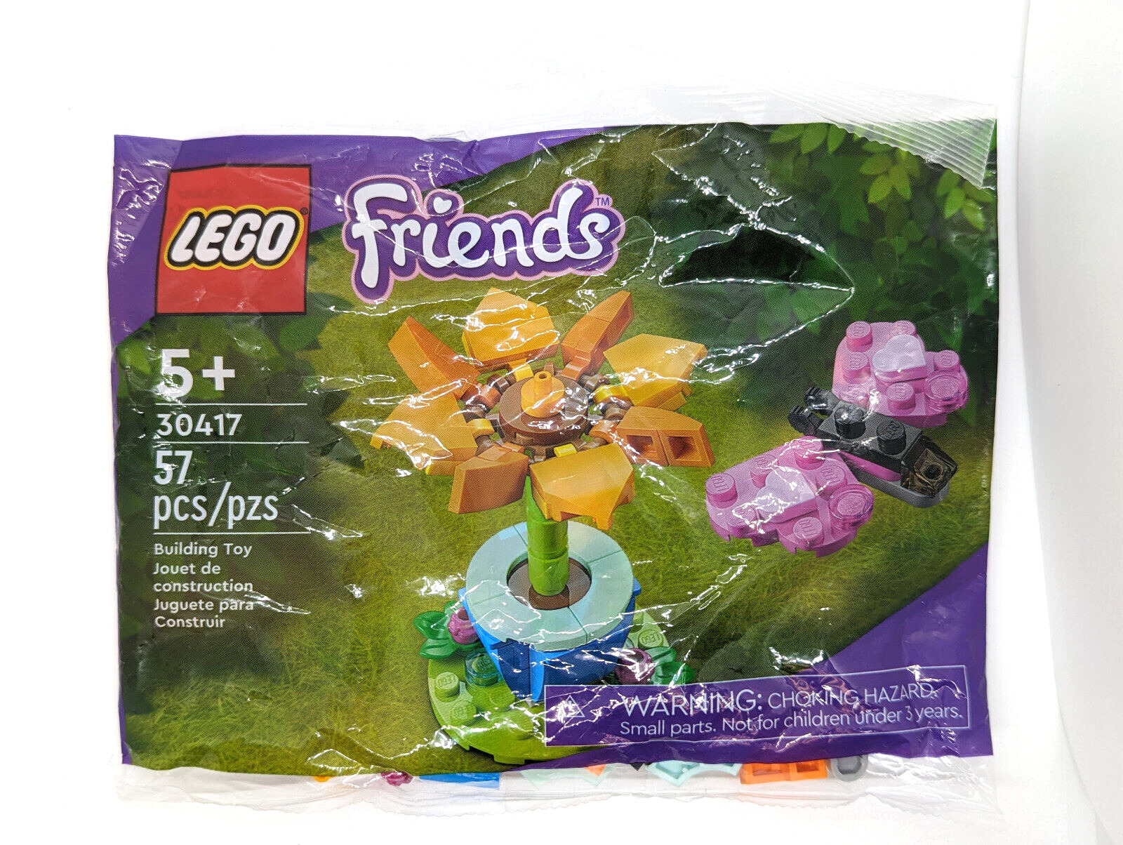 New LEGO 30417 Friends Garden Flower & Butterfly Polybag Botanical