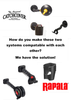 4 Pack - Catch Cover to Rapala Smart Hub Adapters - CC2R