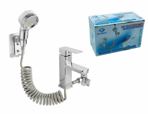 Green Set Rubinetti Miscelatore Bagno Lavabo E Bidet Cromato Paffoni - Foto 5