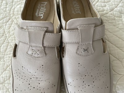 Hotter Comfort Concept Slip-On Leather Shoe Sz7 | eBay display picture 2
