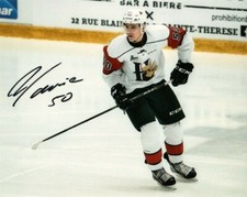 Halifax Mooseheads Raphael Lavoie Signed Autographed 8x10 Photo COA 