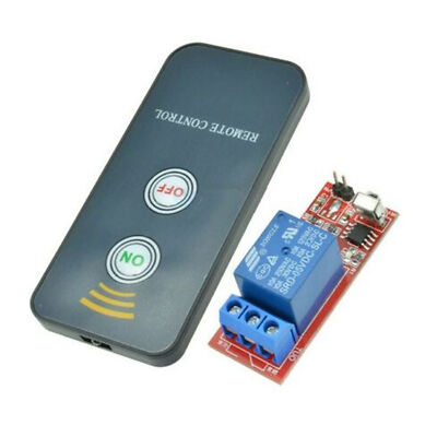 1 Kanal Infrarot Schalter Relais Driving Modul Tafel 5V Active Fernbedienung Reg