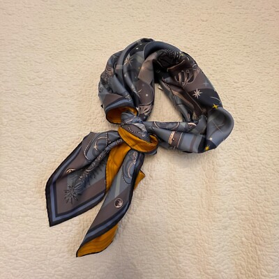 CHANEL & Hermès スカーフセット Tous en Selle scarf 90 - Orange | Hermès USA