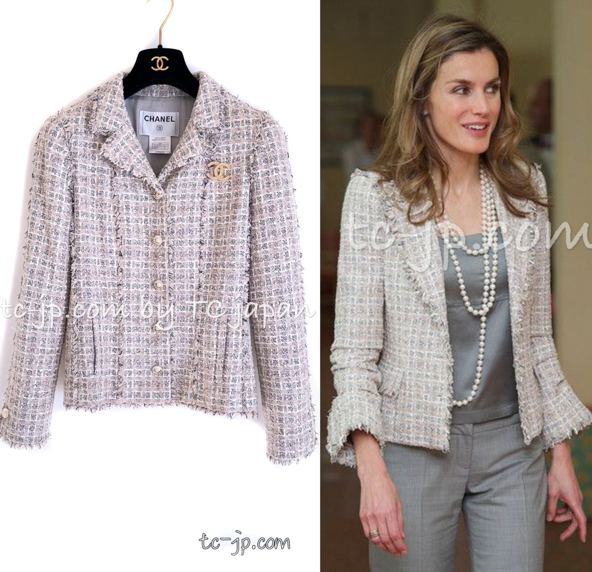 Chanel sale tweed jacket