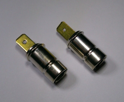 INSTRUMENT LIGHT DASH BULB SOCKET 1 PRONG SET OF 2 VW ALL T1 BUG & SUPER BEETLE