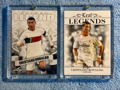 *RONALDO * SAUDIA ARABIA - PORTUGAL LOT (2) * 2017-23 LEGENDS MINT SOCCER CARDS