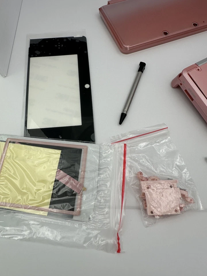 Housing Shell for Nintendo 3DS System Replacement Screen Tools Console Pink - Image 4 of 4
