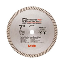 MK DIAMOND Circular Saw Blade 7 Inch Turbo Mu...
