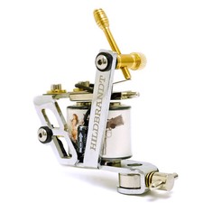HILDBRANDT .444 Marlin Tattoo Machine 10 Wrap SHADER Tatoo GUN COIL Tatuage