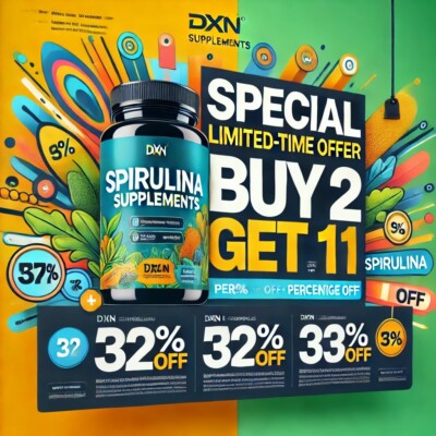 True Nature Bio Spirulina Presslinge (120 Tabletten X 250 mg ) Original Von Dxn