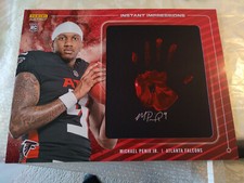 2024 Panini Instant Impressions 16x20 Michael Penix Jr Rookie Handprint Auto /10