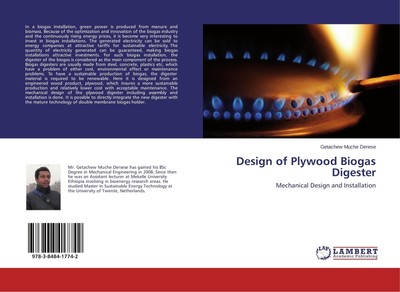 Design of Plywood Biogas Digester Mechanical Design and Installation Derese Buch