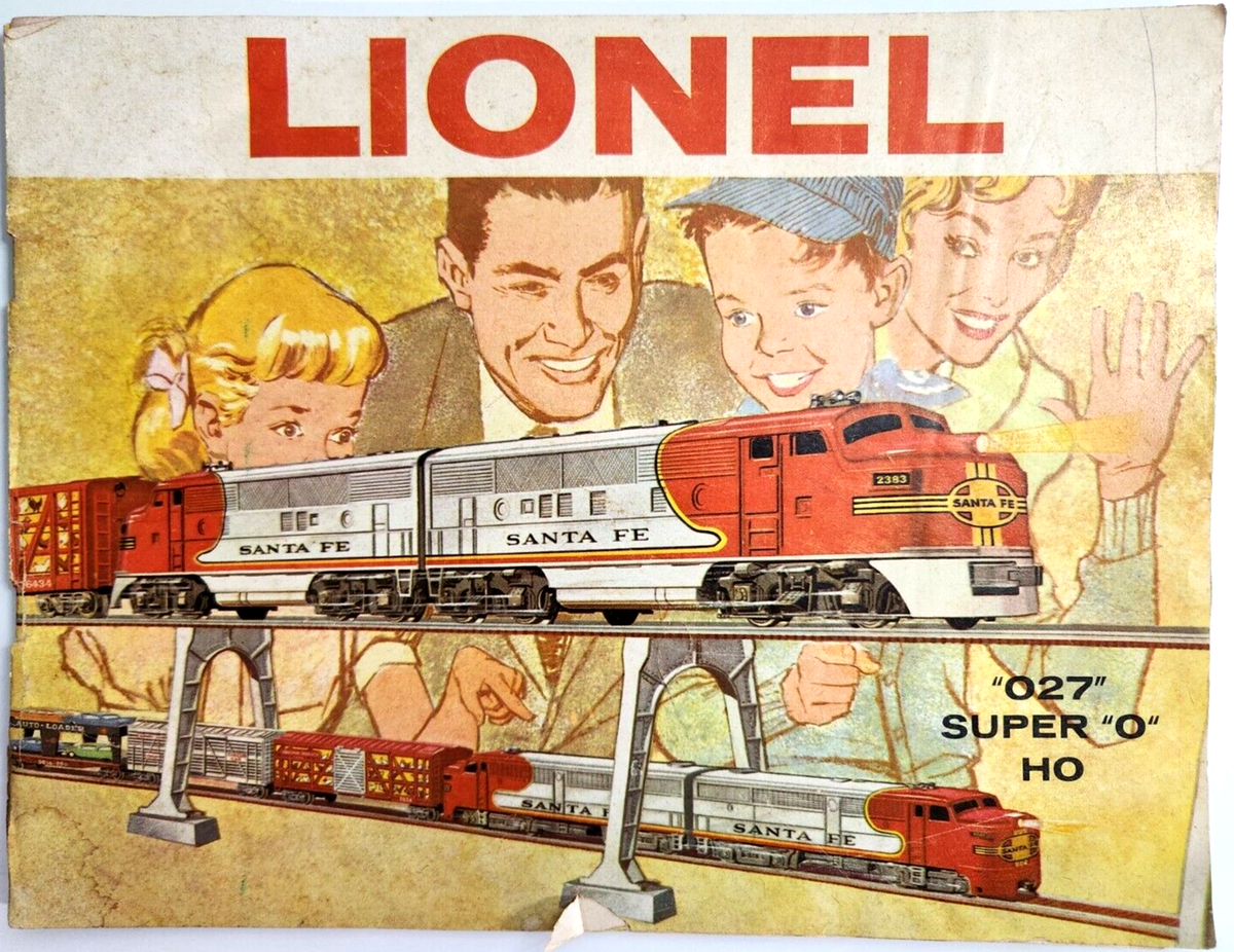 Lionel Vintage 1960 Catalog Booklet 027 Super O HO Model Train