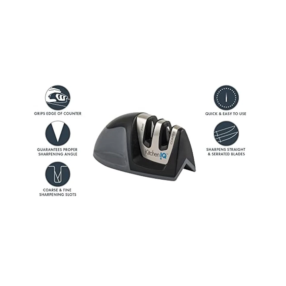 Herramienta de cocina esencial, mantenga cuchillas afiladas fácilmente con este afilador Foto 2 de 4