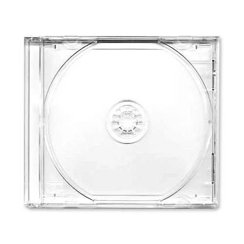 1 x CD Double Jewel Cases With Clear Tray