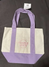 2025 Limited Edition Trader Joe’s Mini Tote Bag Purple