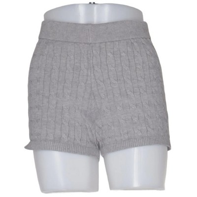 Adore, Shorts, Größe: S, Grau, Sonstiges, Zopfstrick, Damen #G68