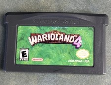 Wario Land 4 Nintendo Game Boy Advance GBA Authentic Tested Works USA SAVES