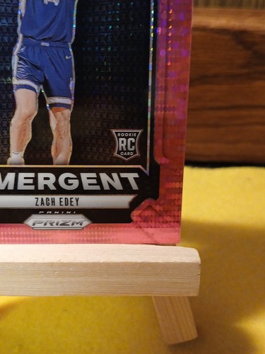 Pulsar rosa emergente Zach Edey 2024-25 Rookie SSP/42 y Pink Prizm SP/249 RC 🔥 - Imagen 7 de 23