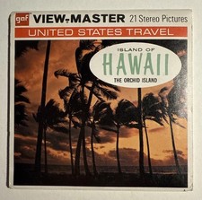 View-Master ISLAND OF HAWAII - A127 - 3 Reel Set Booklet V3