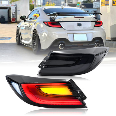 Pair LED Tail Lights For Toyot@ GR86 Subaru BRZ 2022 2023 2024