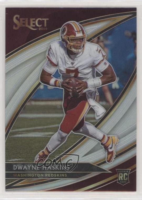 2019 Panini Select Field Level Silver Prizm Dwayne Haskins #223 1s6