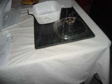 Corning ware with Lid pattern Shadow Iris 1.5L