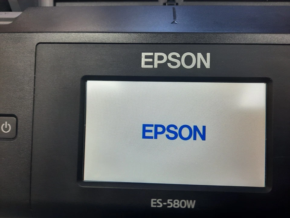 Epson Workforce ES-580W Wireless Duplex Document Scanner-(No Ac Adapter)-TESTED - Image 3 of 4