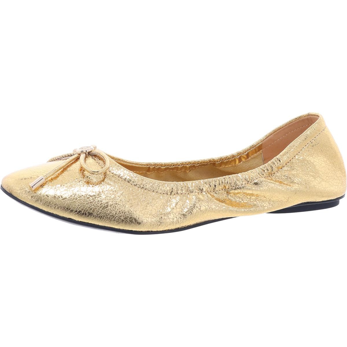 Женские кожаные туфли на плоской подошве с бантом Velma Bow от Karl Lagerfeld Paris BHFO 4233 6990₽