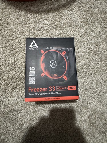ARCTIC Freezer 33 eSports ONE, Tower CPU Cooler for Intel and AMD Sockets, Green