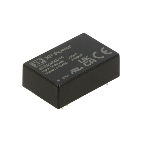 3W Dc/Dc Wandler 18-36VDC/ 15VDC-15VDC JCE0324D15-image