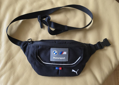 Orig. BMW Gürteltasche PUMA Unisex BMW M Motorsport Waist Bag Schwarz unisex