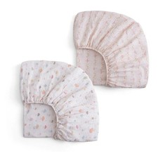 Muslin Crib Sheets for Girl Boy, 100 Cotton Neutral Baby Crib Sheets Fitted ...