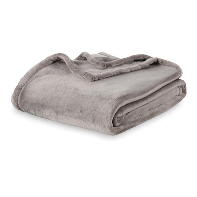 Berkshire Blanket Classic VelvetLoft Solid Bed Blanket Twin Size Light and Soft 