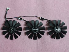 Set of 3 Fan Cooler Fan For ASUSGTX 980 1070 1080Ti R9 390 FDC10U12S9-C 87mm