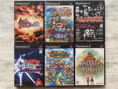 SONY PS2 Drag-On Dragoon & Torneko & Yangus Heavy Metal Thunder Radiata Stories