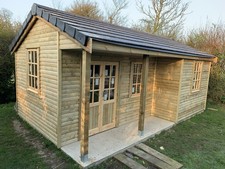 20x10 Timber Framed Outbuilding Workshop , summerhouse ,gym ,stable ,office
