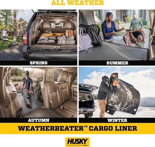 All-Weather Cargo Liner for Kia Sorento 2011-2015 w/3rd Row, Black 🧳 - Picture 5 of 6